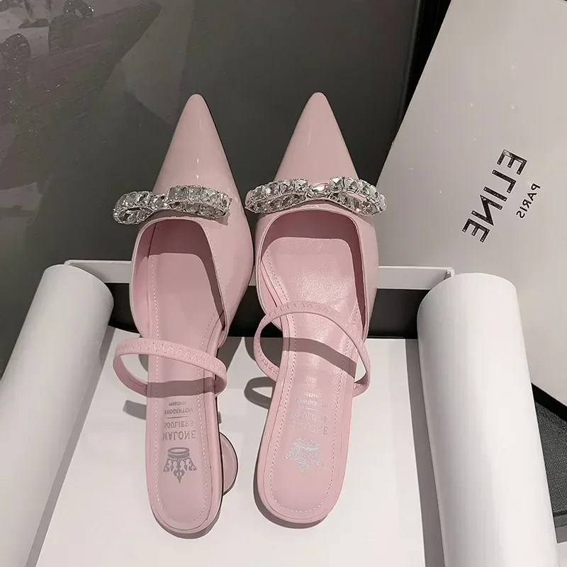 Women Patent Pink Slippers Spr - Women'S Shoes Clogs review and price