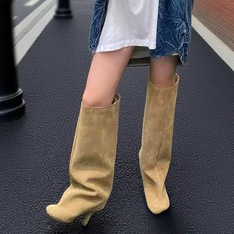 Winter Street Punk Round Toe W - Knee High Boots Women review and price