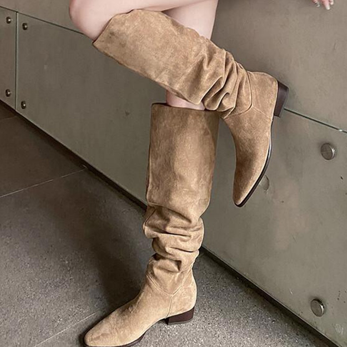 Women's knee high boots 2026 S - Sock Boot Women review and price