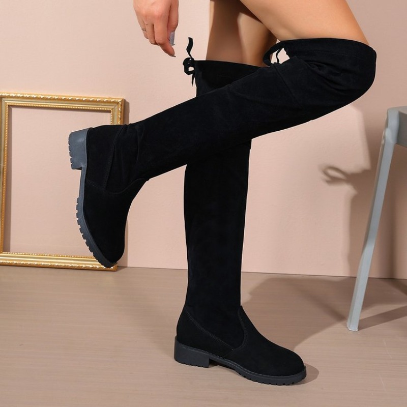 Women Over‑the‑Knee Boots Sued - Sock Boot Women review and price