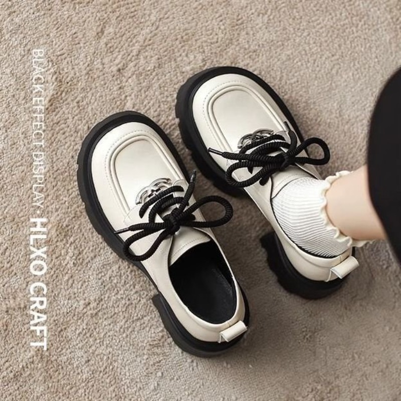 Women White Platform Oxford Sh - Oxford Lace Up Women review and price