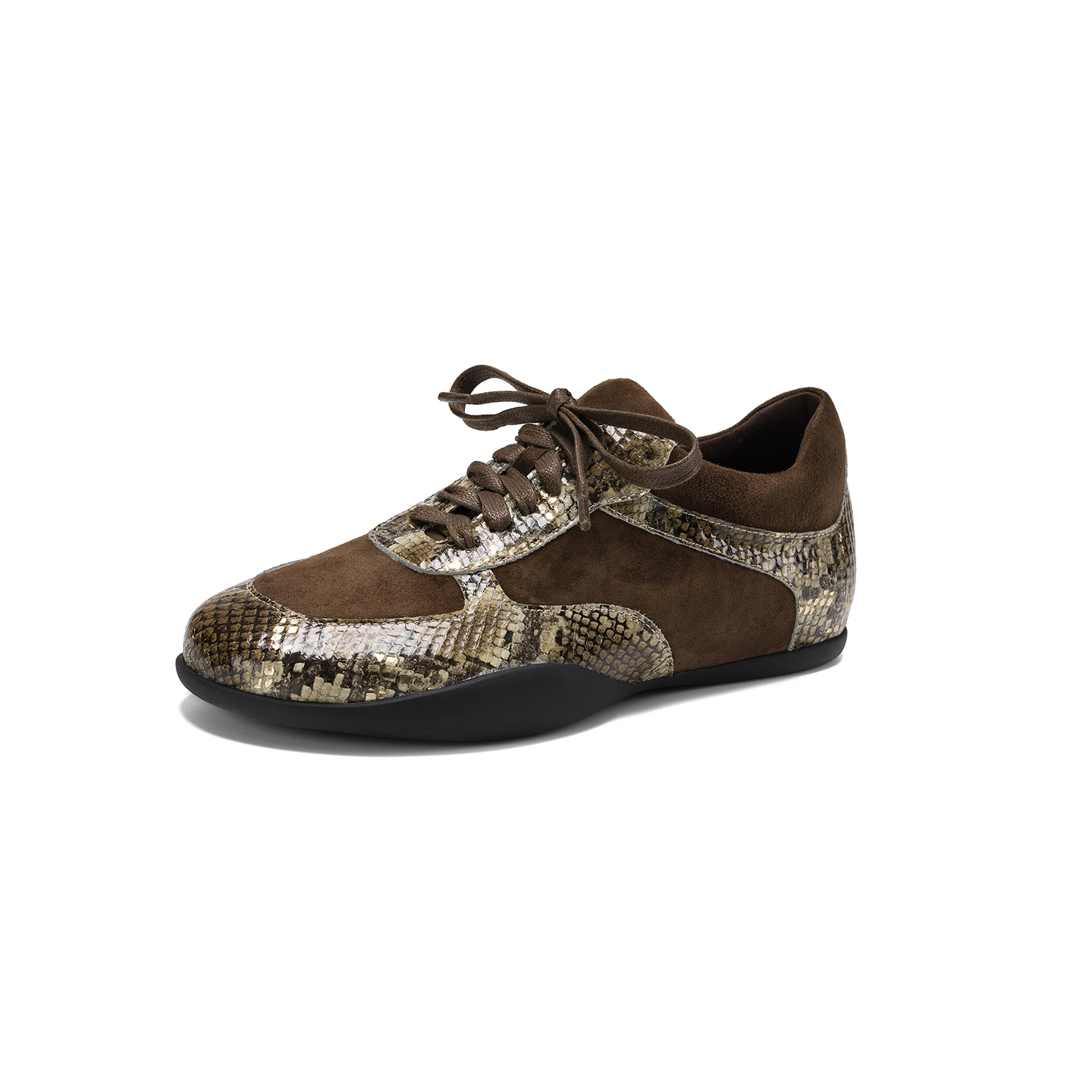Genuine Leather Sheepskin Snak - Women Shoes Tennis review and price