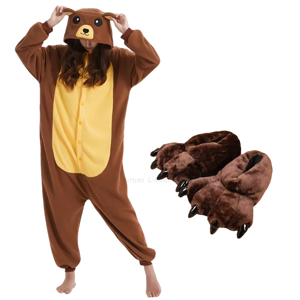 Adult Animal Brown Bear Kiguru - Women Shoes Xxl review and price