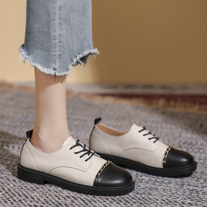 new retro Women's Shoes fashio - Oxford Lace Up Women review and price