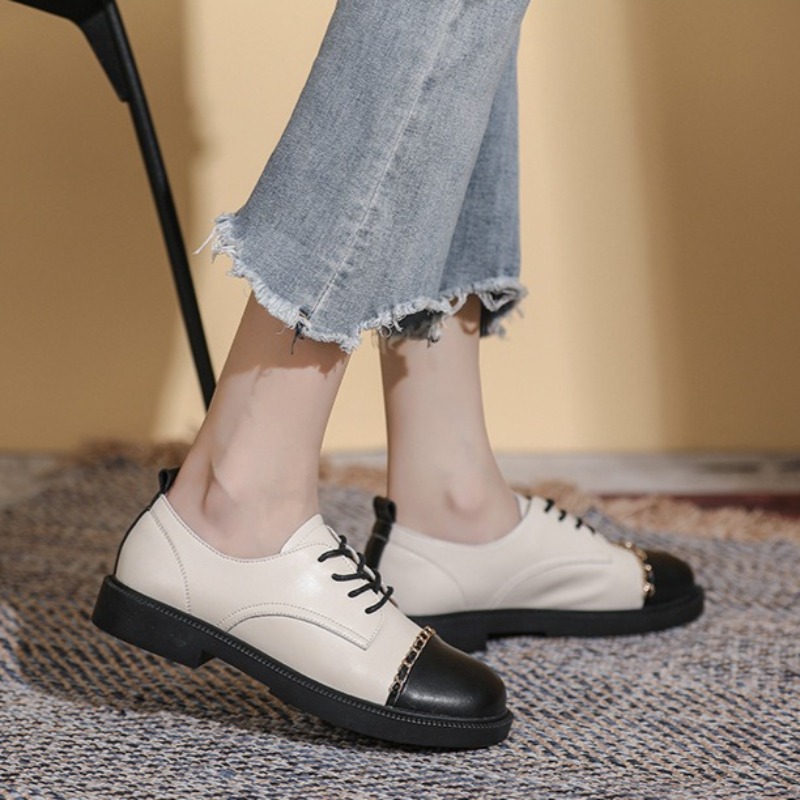 new retro Women's Shoes fashio - Oxford Lace Up Women review and price
