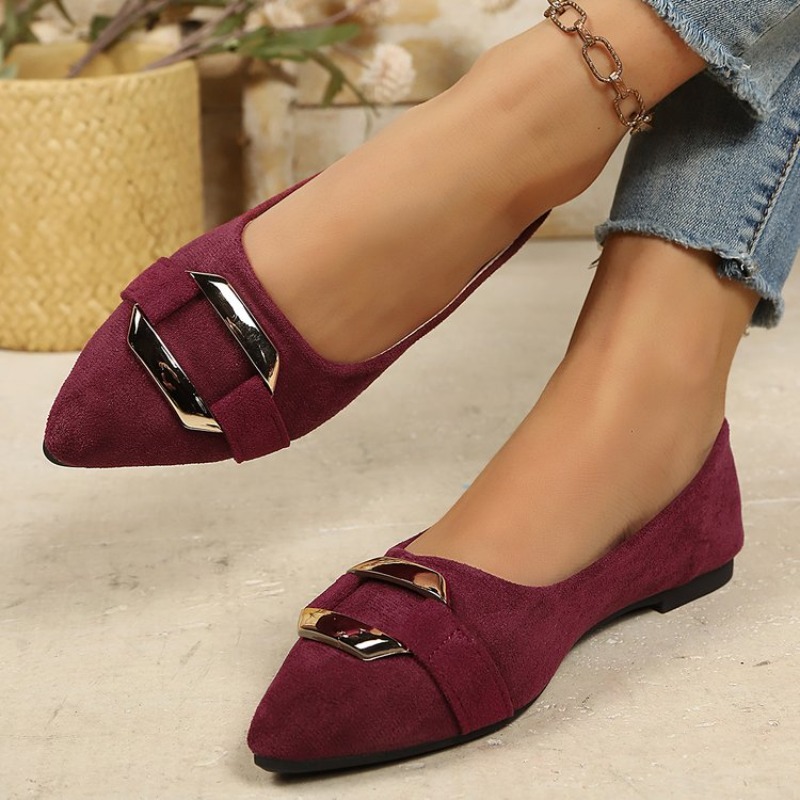 Women's Pointed Toe Suede Flat - Women'S Shoes Clogs review and price