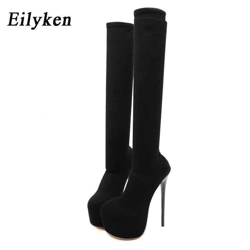 Eilyken Fashion Platform Stret - Sock Boot Women review and price
