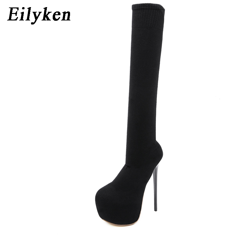 Eilyken Fashion Platform Stret - Sock Boot Women review and price
