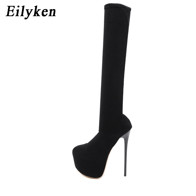 Eilyken Fashion Platform Stret - Sock Boot Women review and price