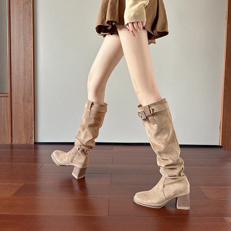 High heeled knee high boots fo - Sock Boot Women review and price